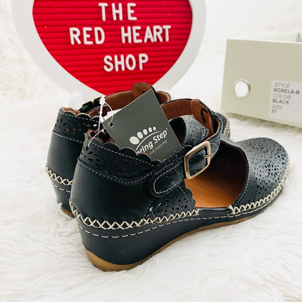 Spring Step Roxela Wedge Shoes - Picture 6 of 9